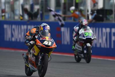 Brad Binder kann in Aragón den Titel holen