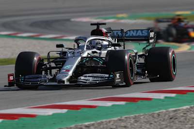 Lewis Hamilton im neuen Mercedes