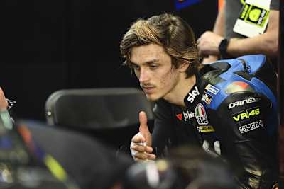 Luca Marini verbrachte den Freitag in seiner Box