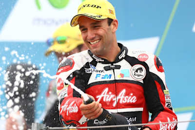 Feierlichkeiten 1: Johann Zarco 2014 in Aragón