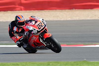 Sam Lowes bei seinem Heim-GP in Silverstone