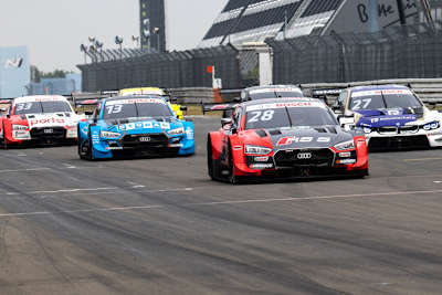 Die DTM ist am Nürburgring schnell unterwegs