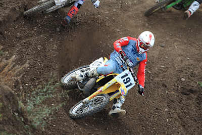 Jaromír Romančík startete mit einer Suzuki RM 250