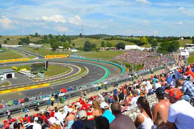 Es ist heiss in Ungarn, die Zuschauer freut’s