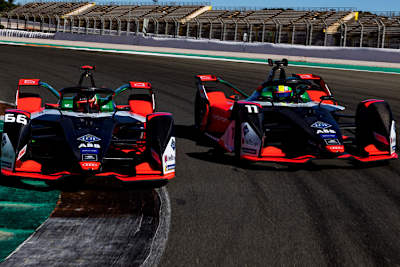 Lucas di Grassi und Daniel Abt