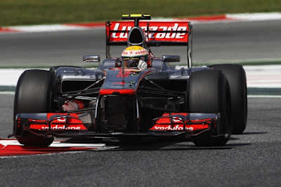 Lewis Hamilton konnte 2012 noch nicht von Platz 1 gewinnen