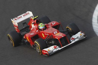 Massa musste am ersten Trainingstag leiden