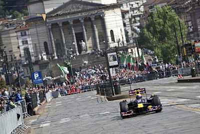 Mark Webber gibt Gas