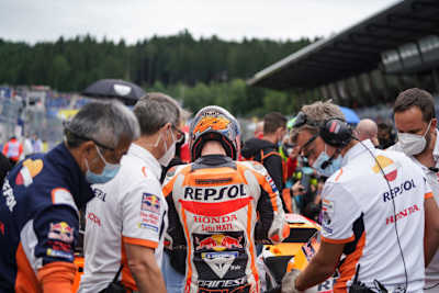 Pol Espargaró und seine Honda-Crew hatten Probleme mit dem Hinterreifen