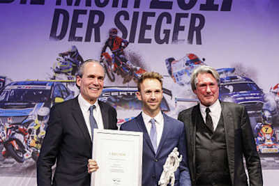 Laudator Max Welti, René Rast und Hermann Tomczyk (v.l.)