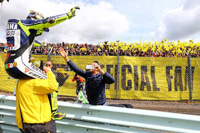 2013: Valentino Rossi feierte in Assen seinen ersten Sieg nach der Rückkehr zu Yamaha