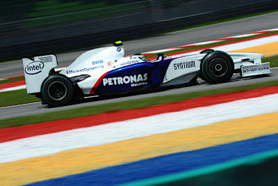 Motorenprobleme bei Heidfeld