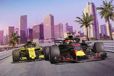 So hatte sich das die Formel 1 vorgestellt, so wird das in Miami sicher nicht aussehen