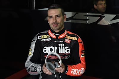 Marco Melandri ist in Portimao bislang der Schnellste