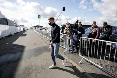 Nico Hülkenberg kam während des dritten freien Trainings am Nürburgring an
