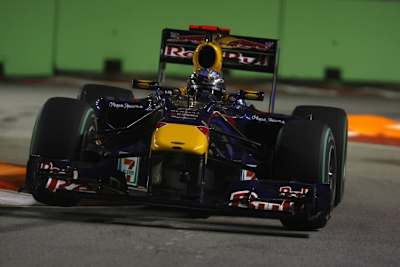 Sebastian Vettel ist auf Kurs zur Pole Position