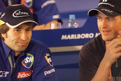 Heinz-Harald Frentzen und Ralf Schumacher