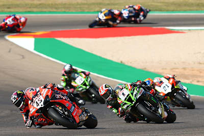 Scott Redding (45) mangelt es nicht an Einsatz