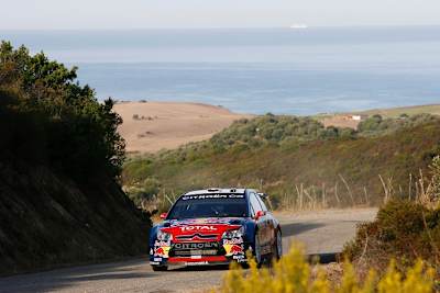 Sébastien Loeb gewann 2009 den letzten WM-Lauf auf Korsika
