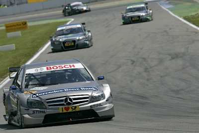 Der einzige Sternfahrer, bei dem was ging: Bruno Spengler.