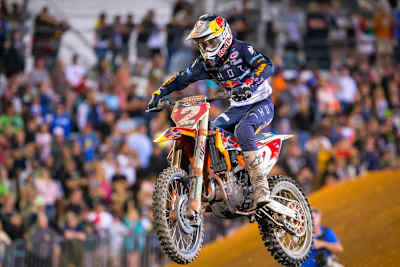 Cooper Webb vor der grandiosen Kulisse in Daytona