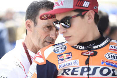 Marc Márquez und Alberto Puig  