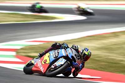 Franco Morbidelli sicherte sich mit einer späten schnellen Runde die Pole