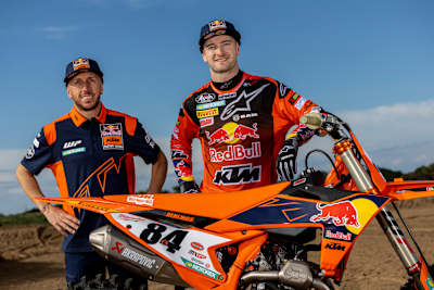 Arbeiten nun zusammen: Tony Cairoli und Jeffrey Herlings