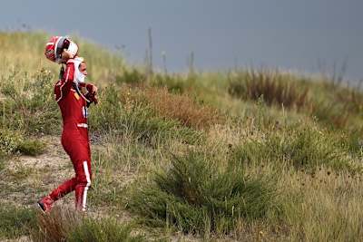 Charles Leclerc nach dem Ausfall in Zandvoort