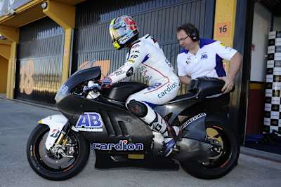 Karel Abraham auf der Ducati GP12