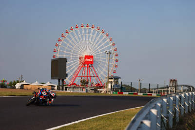 Markus Reiterberger aus dem BMW-Werksteam in Suzuka