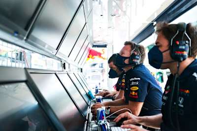 Red Bull Racing-Teamchef Christian Horner