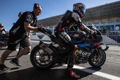 Toprak Razgatlioglu auf seiner Werks-BMW