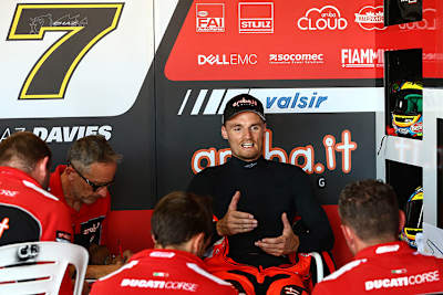 Chaz Davies schilderte seinen Abflug