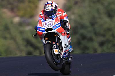 Andrea Dovizioso auf der Ducati Desmosedici