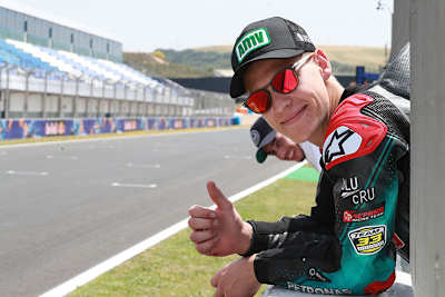 Daumen hoch für Fabio Quartararo