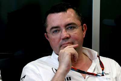 Eric Boullier bleibt vorsichtig: «Ich rede nicht von Podestplätzen oder bestimmten Ergebnissen»