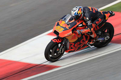 Pol Espargaró hat im Vorjahresvergleich die Nase vorn  