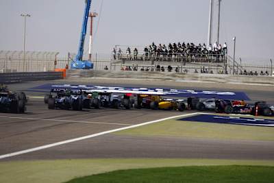 Noch dreieinhalb Monate bis zum Bahrain-Start