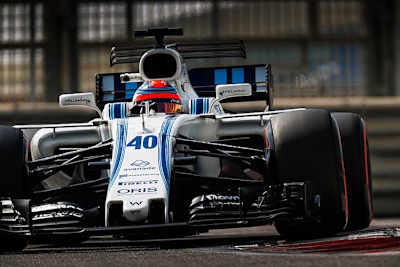 Robert Kubica beim Test in Abu Dhabi