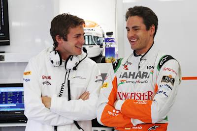 Adrian Sutil ist für 2014 ganz entspannt