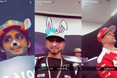 Einige Bilder von Lewis Hamilton
