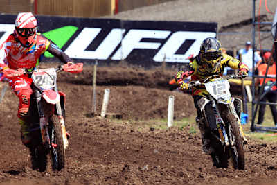 Max Nagl wird in Ottobiano wieder auf Tim Gajser treffen