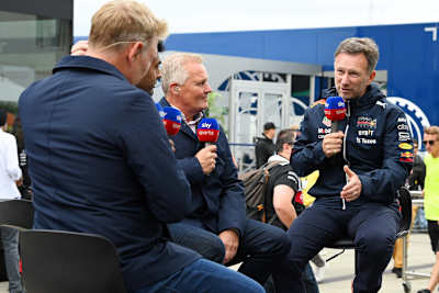 Christian Horner (rechts)