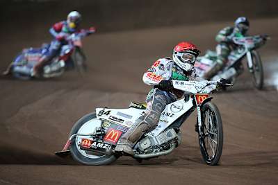 Martin Smolinski vor Janusz Kolodziej und Piotr Pawlicki