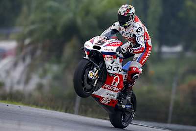 Danilo Petrucci jubelte über die Bestzeit