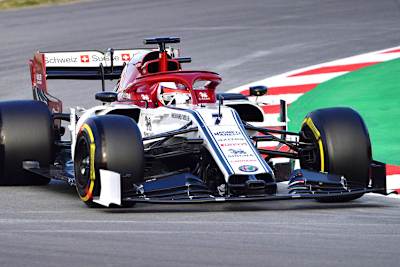 Kimi Räikkönen im neuen Alfa Romeo-Sauber