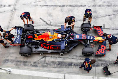 Max Verstappen ist in Bahrain am Testen