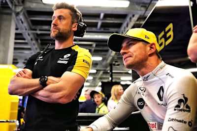 Das Gesicht von Nico Hülkenberg fasst das bisherige Geschehen gut zusammen