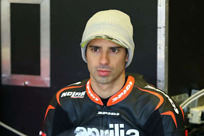 Marco Melandri: So richtig unzufrieden wirkt er nicht